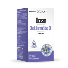 Олія чорного кмину, Orzax Black Cumin Seed Oil, 60 капсул